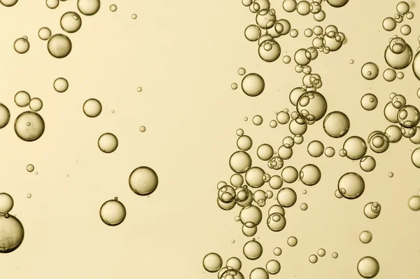 Hermosas burbujas doradas — Foto de Stock