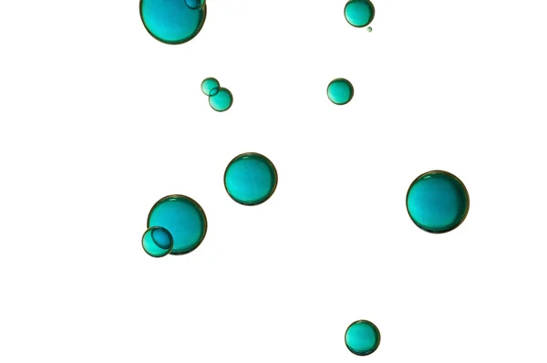 Burbujas de aire azul — Foto de Stock