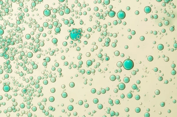 Lindas bolhas turquesa — Fotografia de Stock
