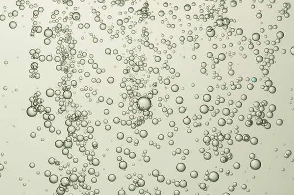 Flödar champagne bubblor — Stockfoto