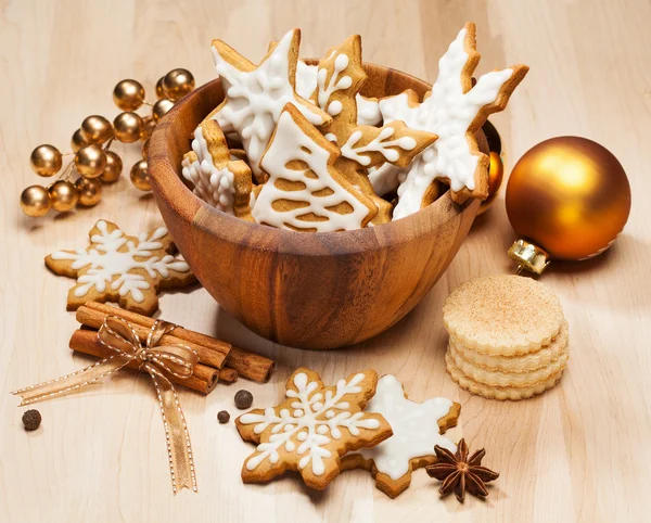 Homemade Christmas Cookies — Stock Photo, Image