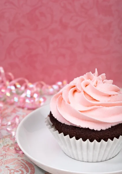 Heerlijke verjaardag cupcake — Stockfoto