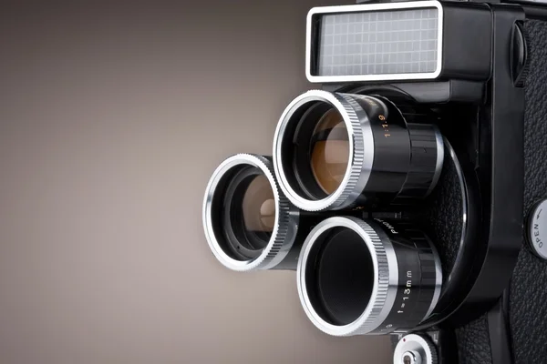 Retro starodawny film super-8 kamer — Zdjęcie stockowe