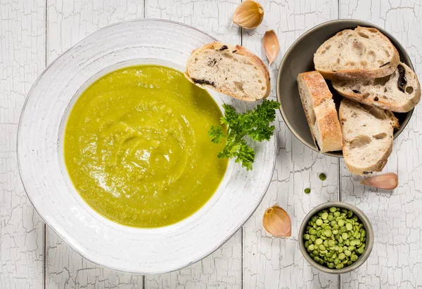 Sopa de guisantes — Foto de Stock