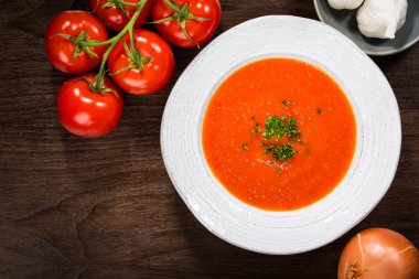 domates gazpacho çorbası