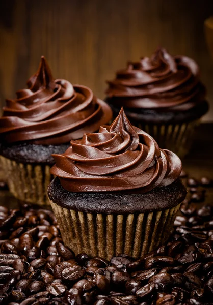 Prăjituri de ciocolată — Fotografie, imagine de stoc