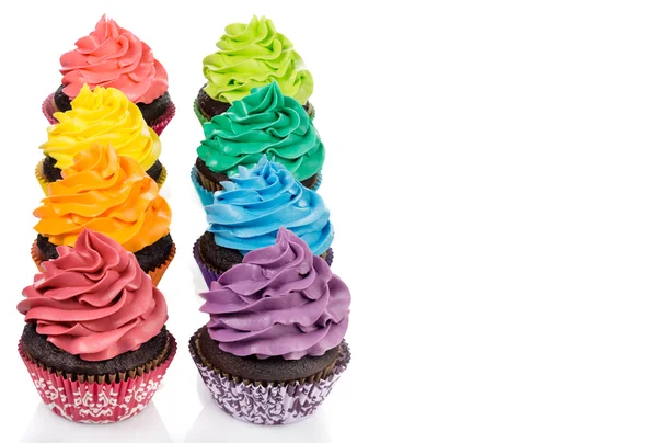 Cupcakes colorés — Photo