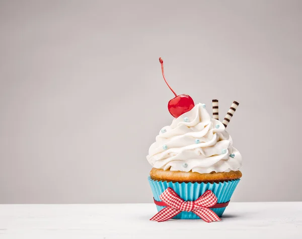 Cupcake di compleanno Foto Stock Royalty Free