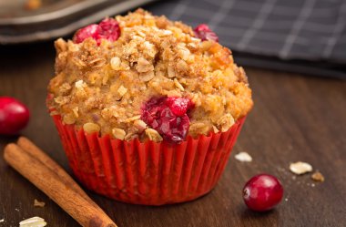 Taze yabanmersini Muffins