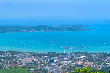 Phuket şehir, Phuket il Tayland bakış.