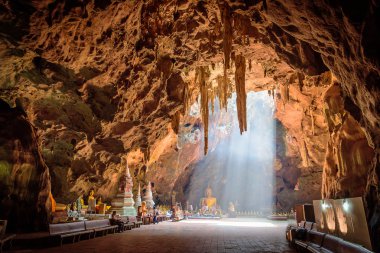 Khao Luang cave in Phetchaburi, Thailand clipart