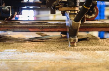 Tozaltı Kaynak işlemi fabrikasında