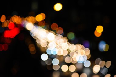 Bokeh ışık arkaplanını özetle