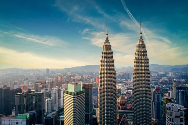 Kuala Lumpur Malaysia Nov 2019 Luftaufnahme Der Skyline Der Stadt — Stockfoto