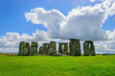 Stonehenge, Wiltshire, İngiltere.