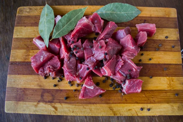 Tasty raw  juicy meat — Stock Photo, Image