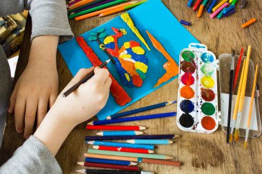 Çocuk yaratıcılık devreye girer