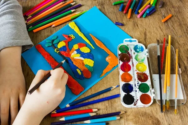 Çocuk yaratıcılık devreye girer