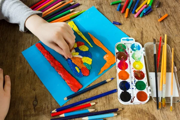 Çocuk yaratıcılık devreye girer