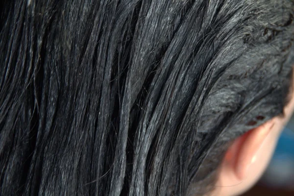 Colorarea părului într-un salon de înfrumusețare Imagini stoc fără drepturi de autor