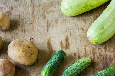 birçok farklı sebze