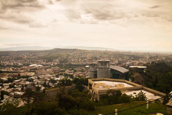 Тбилиси Грузия панорамный вид — стоковое фото