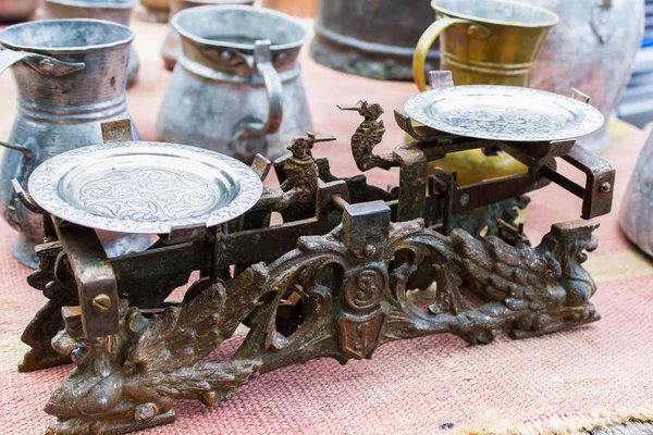 vintage ölçekler ölçme