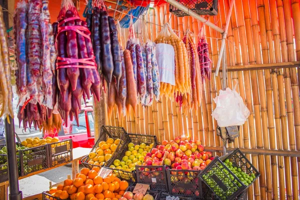 Churchkhela Georgian market — Stock Photo, Image