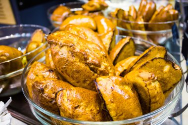 Lezzetli taze ekmek rulo