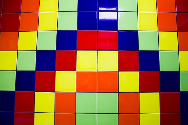 Multi-colored tiles for the background — Stock Photo, Image