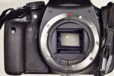 Ayna ve çekim mekanizma Dslr fotoğraf makinesi