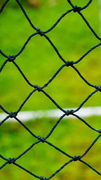 Calcio Calcio Netto Sfondo — Foto Stock