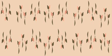 Çiçek desenli kusursuz hedef deseni.