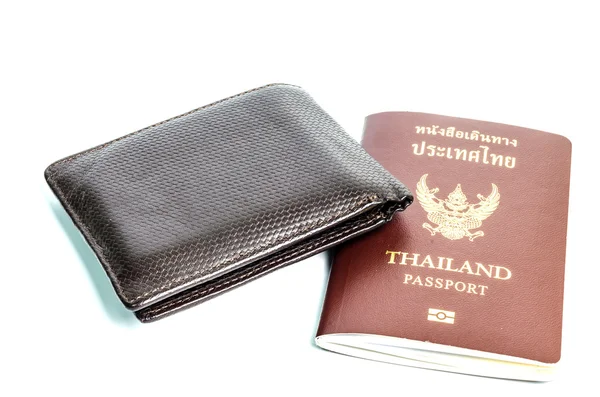 Wallet with passport