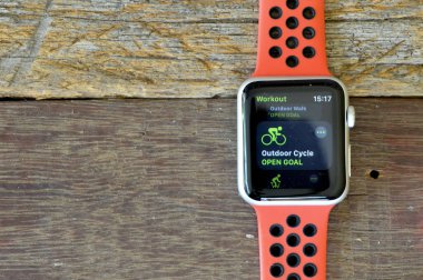 Klang, Malezya: 13 Şubat 2021-Apple saati.