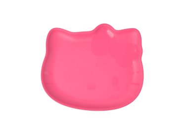 Klang, Malezya: 11 Şubat 2021 Beyaz arka plan üzerindeki çocuklar için özel üretim Tupperware.