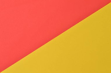 Red and yellow background with copy space.