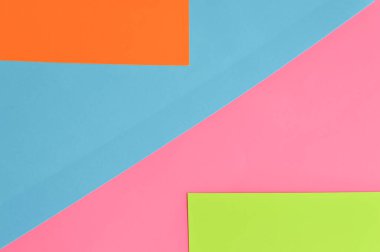 Renkli arkaplanın üst görünümü. Seçici odak