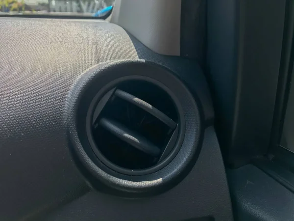 Foco Seletivo Condicionado Carro Ventilação — Fotografia de Stock