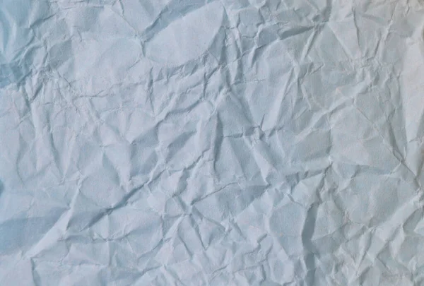 Modrá Zmačkaná Textura Pozadí Textura Papíru — Stock fotografie