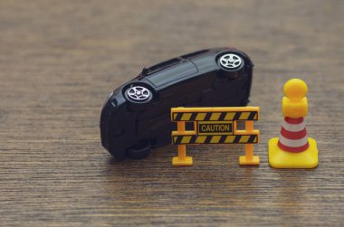 Araba kazası Diorama: 