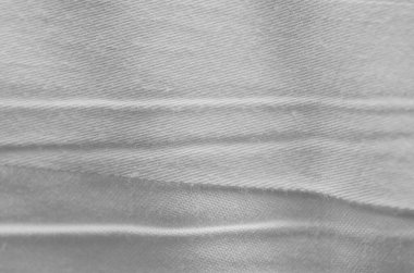 Ayrıntılı Işık Tonu Örülmüş Tekstil Makro Görünümü İnce İplik Çalışması ve İnce Sırtlar