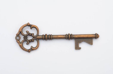 Antika İskelet Anahtarı Özel Erişim, Fikri Mülkiyet ve Kişisel Güvenlik Konsepti