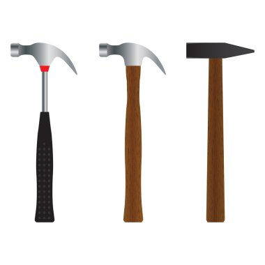 Çekiç. Farklı sürümleri.