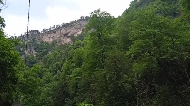 Arten av Guam Gorge i Apsheron District i Krasnodar regionen — Stockvideo