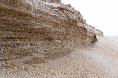 Natural sand layers background
