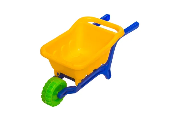 Toy 3 wheel 3 color small dumper — Stock Photo, Image