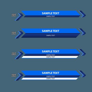 alt üçüncü başlık çubuğu Ekran yayın