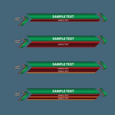 alt üçüncü başlık çubuğu Ekran yayın