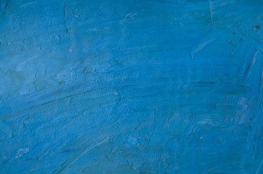 Mavi suluboya arka plan. Eski bir duvar. Olaysız mavi yüzey